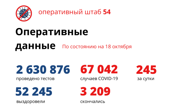 Рекордное число смертей от коронавируса зафиксировали в Новосибирске