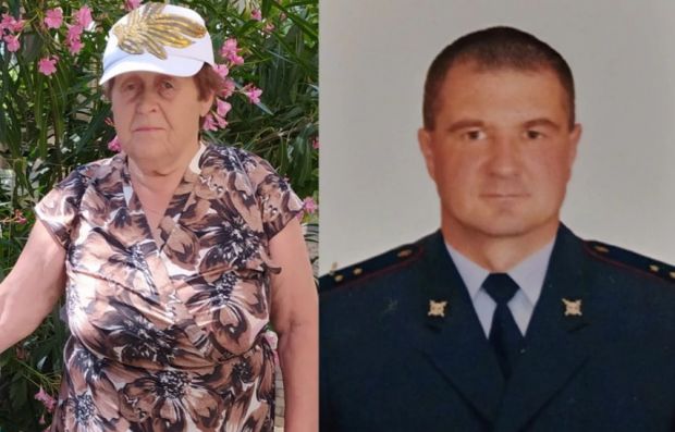 Прапорщик полиции спас пенсионерку из горящего дома