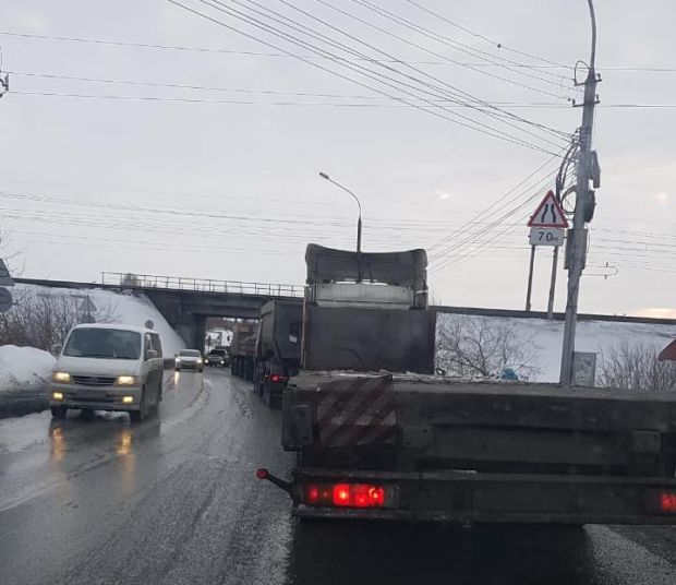 На улице Лесосечной могут появиться камеры контроля движения большегрузов