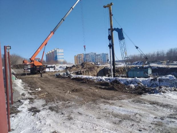 Жители улицы Приморской страдают от забивки свай на стройплощадке