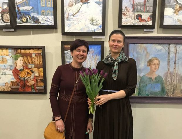 Художница Наталья Тур открыла окна в свой красочный мир