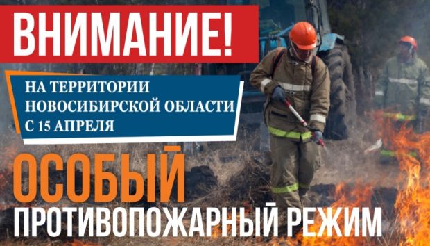 Особый противопожарный режим ввели вплоть до 10 мая