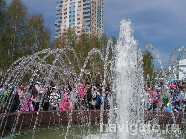 В микрорайоне ОбьГЭС 6 мая заработает фонтан