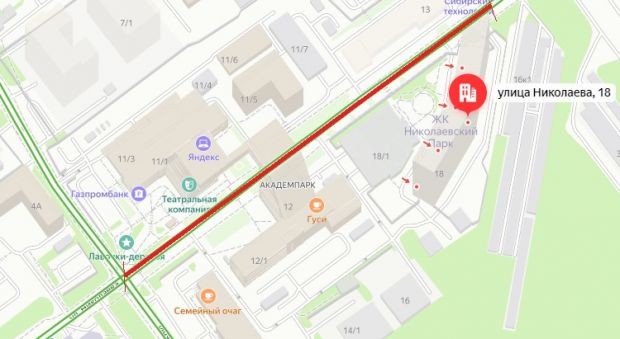 В эти выходные объезжайте улицу Николаева