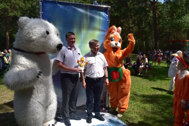 Новогодняя столица в представлении Советского района