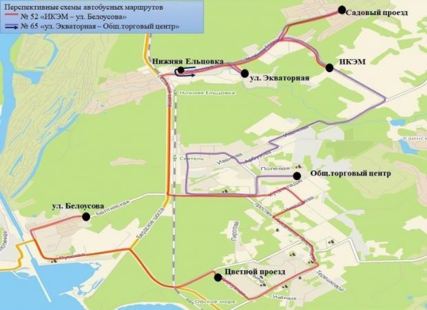 Объявлено голосование за новые схемы движения автобусов в Советском районе