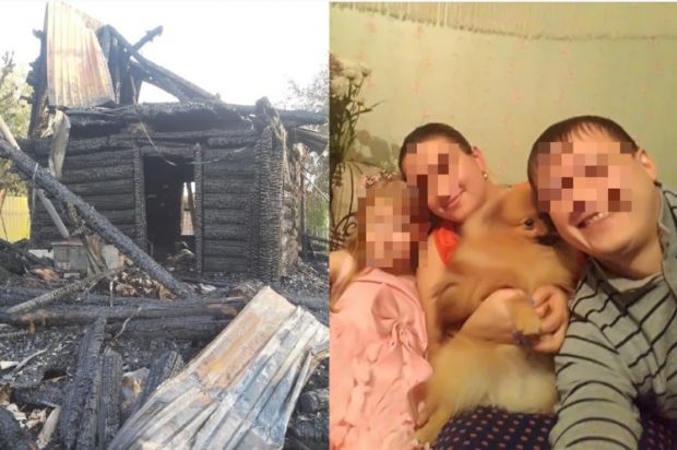 Семья из четырех человек погибла в пожаре под Новосибирском