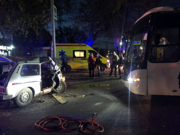 В утреннем ДТП в Новосибирске погибла женщина