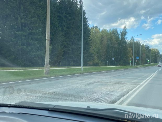 В Советском районе начался ремонт проспекта Академика Лаврентьева
