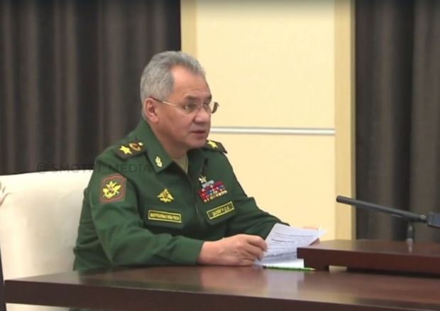 Сергей Шойгу доложил Владимиру Путину о завершении частичной мобилизации