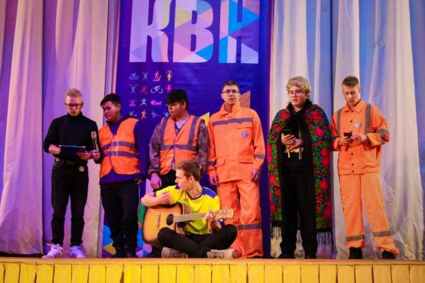 Ребята из колледжа автосервиса победили в игре КВН