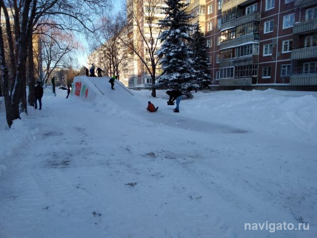 Где построят снежные и деревянные горки