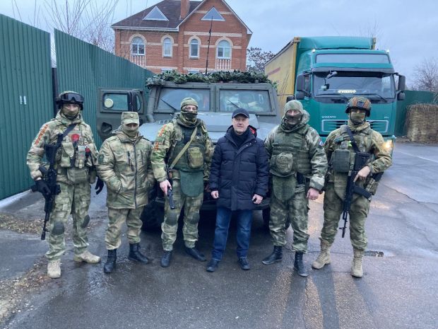 Мэр Новосибирска побывал в подшефном Беловодском районе ЛНР