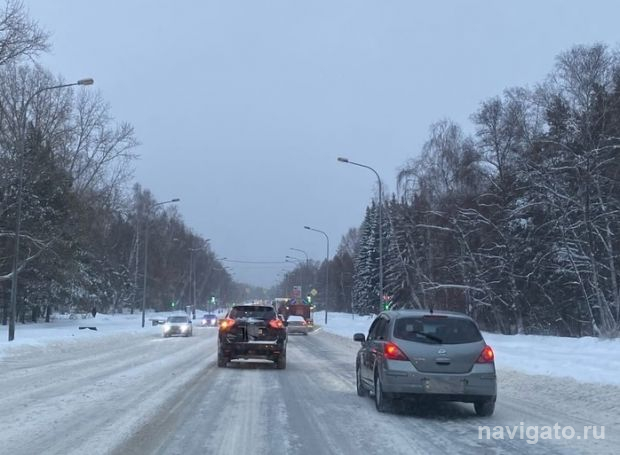 В Советском районе ночью усилят уборку снега