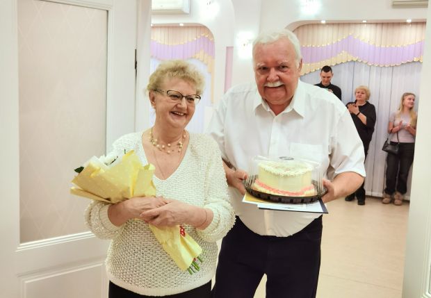 В Советском районе 50 лет совместной жизни отметили супруги Степановы