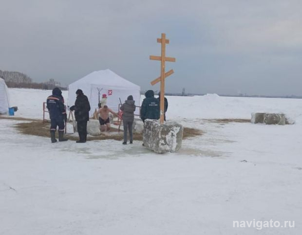 Около 2000 человек совершили крещенский обряд в Советском районе