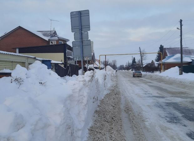 Не менее 20 тысяч кубометров снега должны вывозить из Новосибирска в сутки