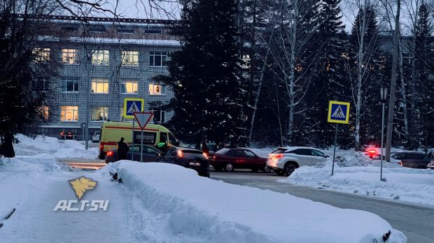 Женщину сбили напротив института в Академгородке