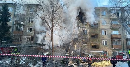 Следственный комитет возбудил уголовное дело после взрыва в доме на улице Линейной
