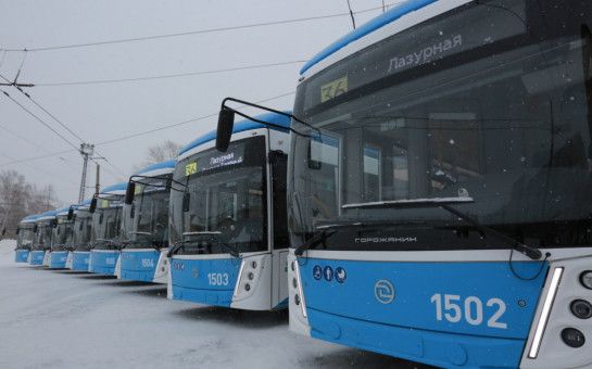 538 единиц транспорта закуплено для Новосибирска за пять лет