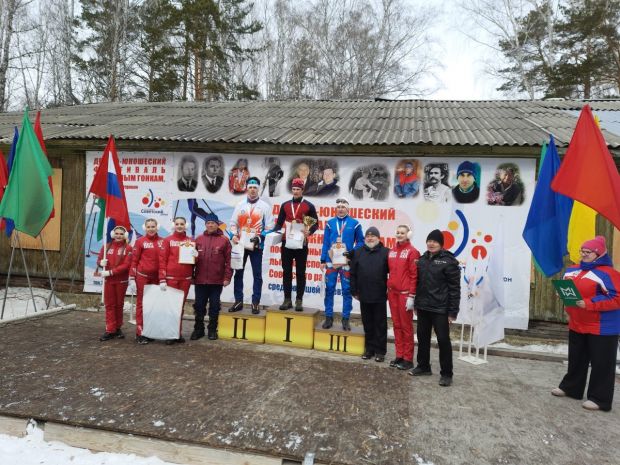 В Советском районе прошел детско-юношеский фестиваль по лыжным гонкам