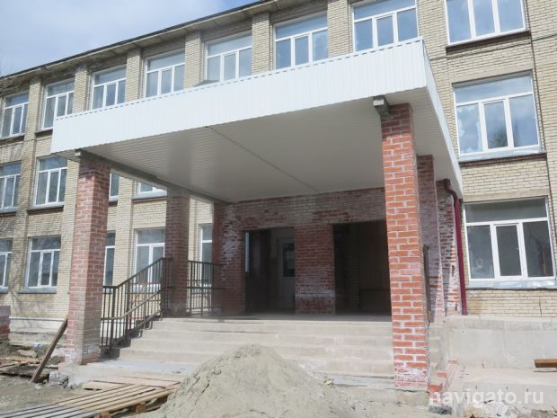 Капитальный ремонт школы в Советском районе близится к завершению