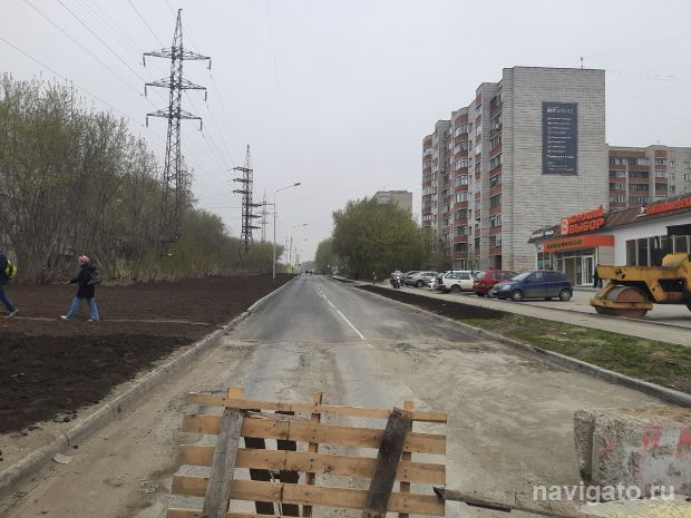 Комиссия не приняла отремонтированный участок улицы Гидромонтажной