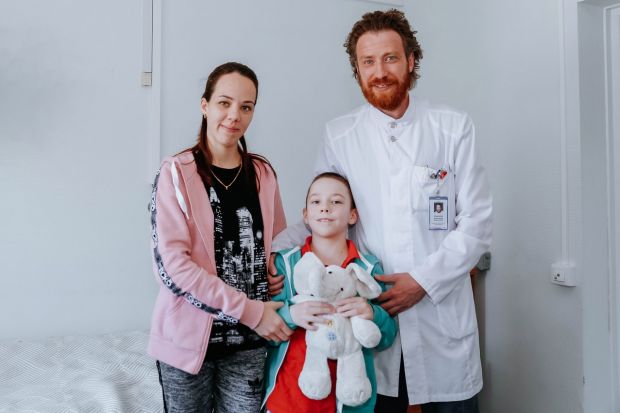 Ребенка с множественными пороками сердца спасли в центре Мешалкина