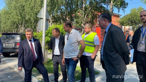 До конца сентября подрядчик должен отремонтировать Морской проспект