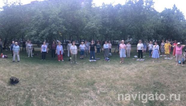 В Советском районе можно заняться йогой или цигуном на свежем воздухе