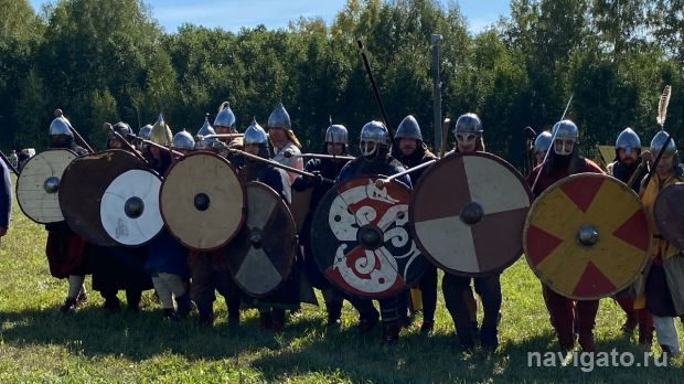 На фестивале «Сибирский оплот» реконструируют русский быт