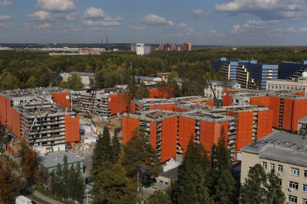 На объекты первой очереди кампуса НГУ готовятся запустить отопление в ноябре