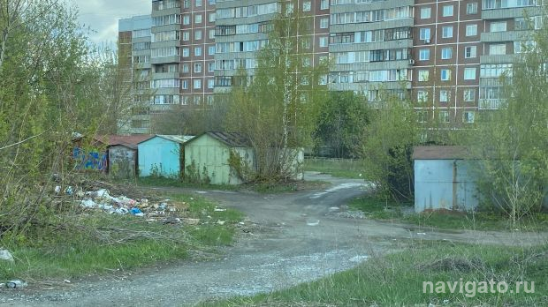 Продолжается снос гаражей на месте будущего парка «Чербузы»