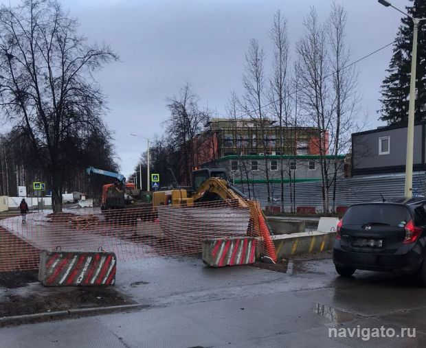 Улица Пирогова будет перекрыта до конца ноября