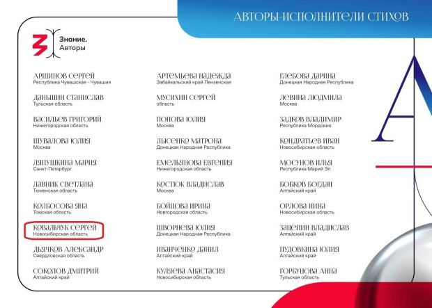 Педагог из микрорайона ОбьГЭС участвует в арт-лаборатории «Знание.Авторы»