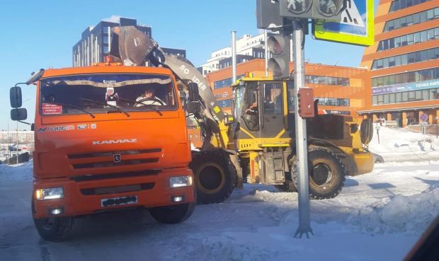 Врио мэра дал хорошую оценку уборке снега в Советском районе