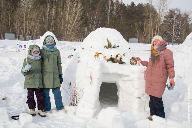 119 жилищ эскимосов построили на льду водохранилища