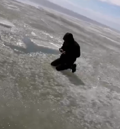 Новосибирец чуть не погиб на водохранилище
