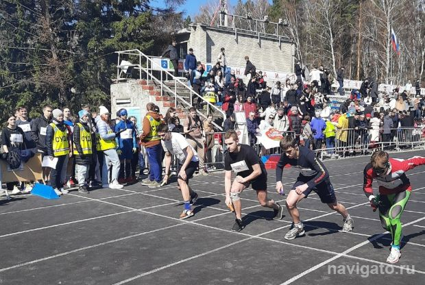 62-я легкоатлетическая эстафета прошла на стадионе НГУ