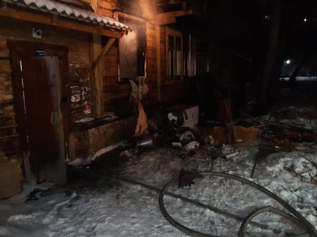 Два пожара произошло за сутки в Советском районе