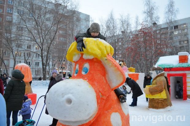 Где в Советском районе появятся снежные городки