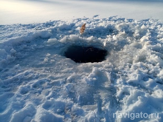Новосибирец помог замерзавшим на льду Обского моря рыбакам