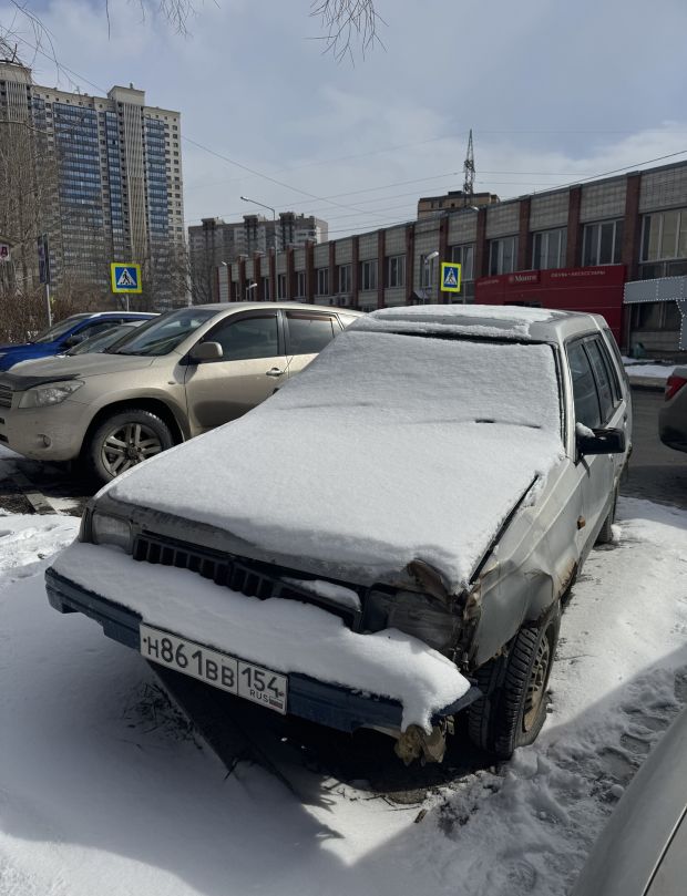 Два бесхозных автомобиля потребовали убрать в Советском районе