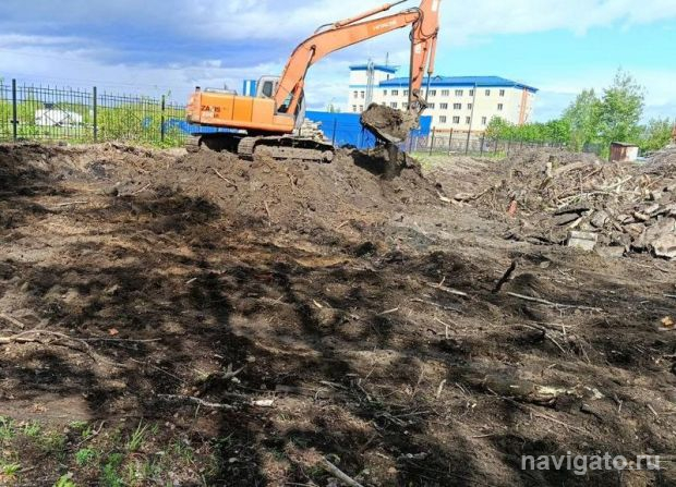 Футбольное поле появится в микрорайоне ОбьГЭС в 2025 году