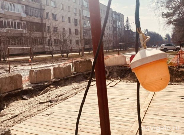 Улица Золотодолинская частично перекрыта минимум на два месяца