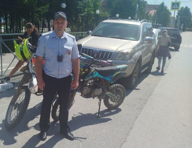 Разыскивается водитель питбайка, сбивший мальчика