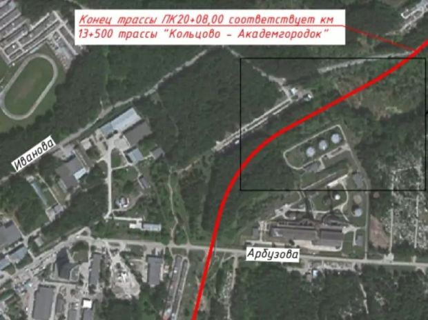Одобрено строительство дороги в Академгородке