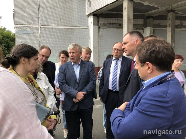 Первый заммэра побывал в Нижней Ельцовке