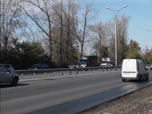 На Бердском шоссе завершается ремонт