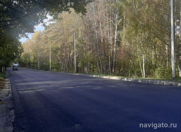 Мэр проконтролировал ремонт дороги в Академгородке